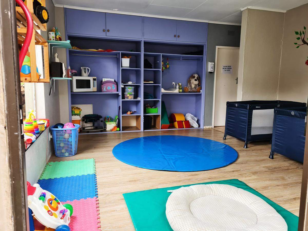 Colourful preschool classroom