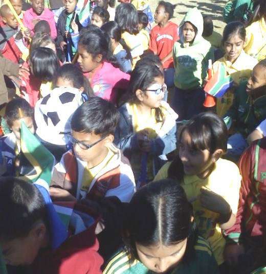 crowd of children