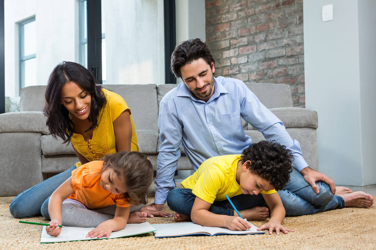 parents with kids