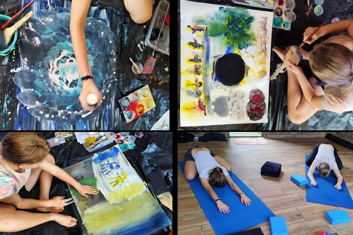 Kids Yoga & Art Class with Sindi