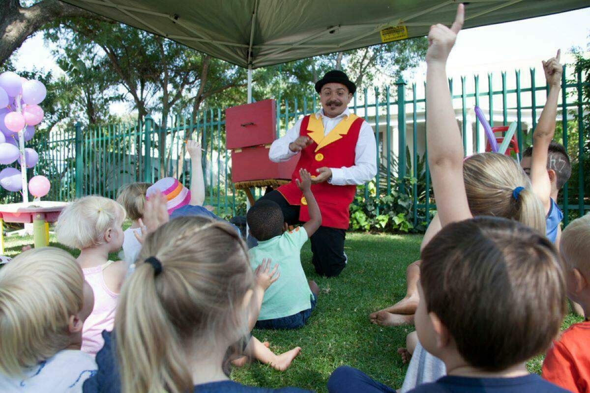 Stevie and his Big Red Box of Magic