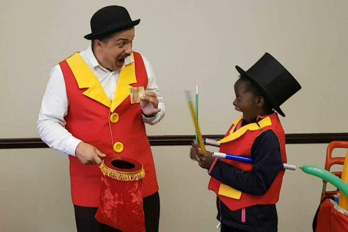 Stevie and his Big Red Box of Magic