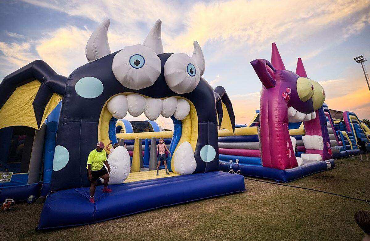 The Gauntlet Inflatable Obstacle Course