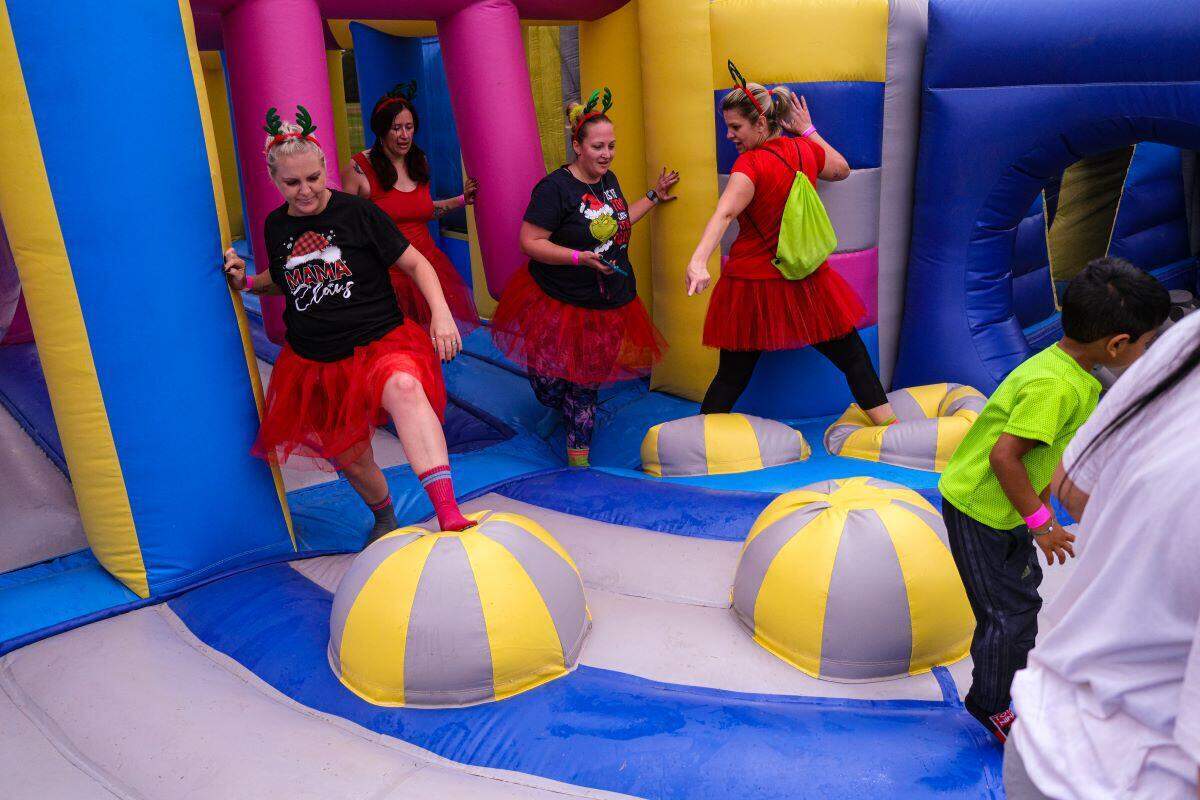 The Gauntlet Inflatable Obstacle Course
