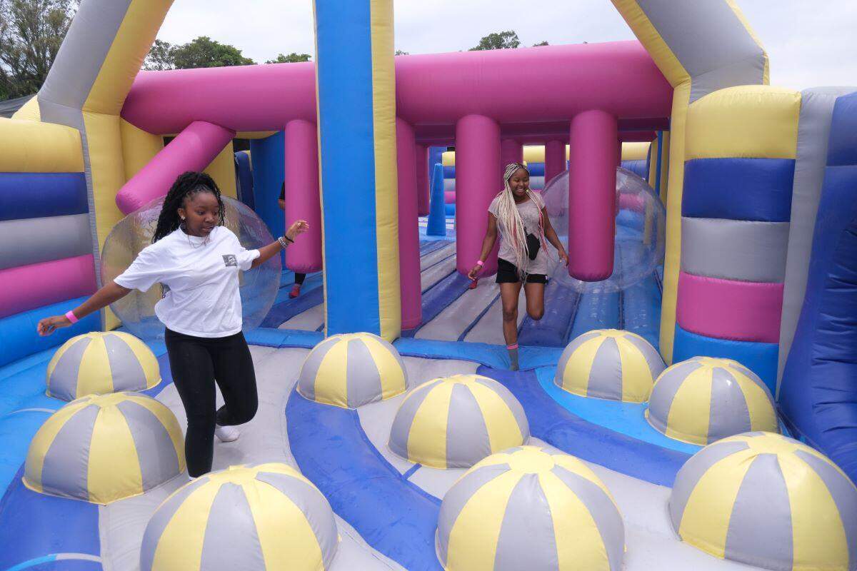 The Gauntlet Inflatable Obstacle Course