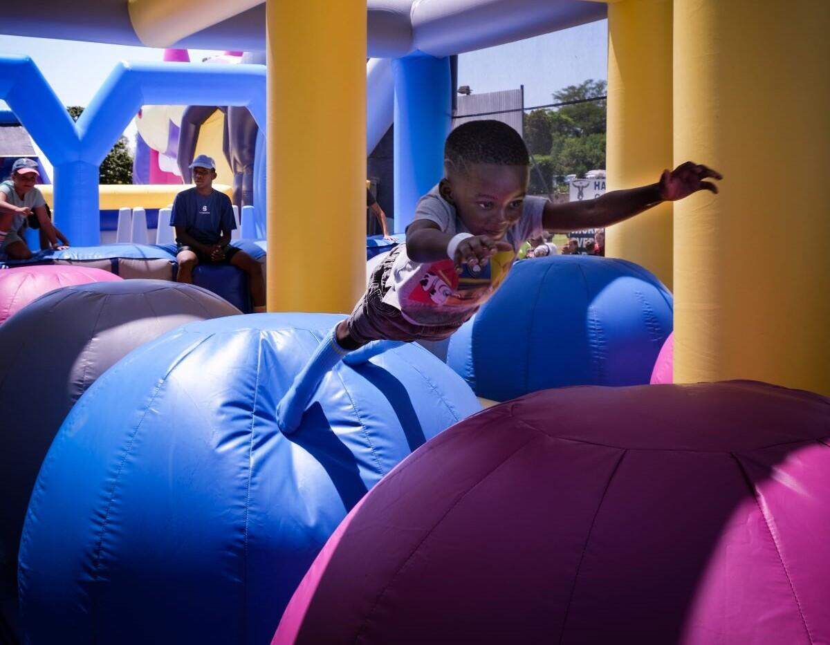 The Gauntlet Inflatable Obstacle Course